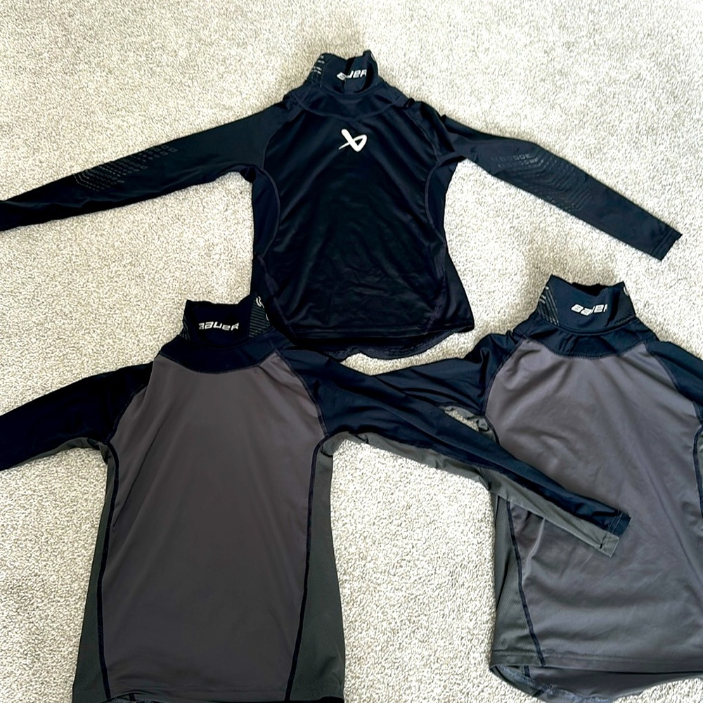 BAUER Hockey Shirt with neck guard